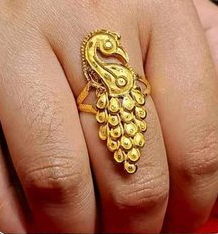 peacock ring